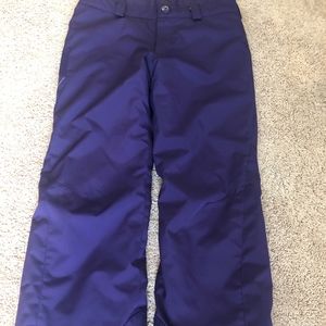 Girls Purple Spyder Ski Pants Sz 12
